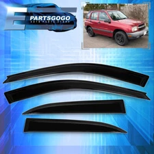 For 99-06 Suzuki Grand Vitara Tape On Wind Sun Rain Window Visor Guard Deflector