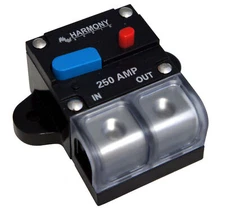 Harmony Audio HA-CB250 Car / Marine Stereo Manual Reset 250 Amp Circuit Breaker