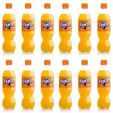 Image of Fanta Soft Drink Orange Bottle 500ml x 12