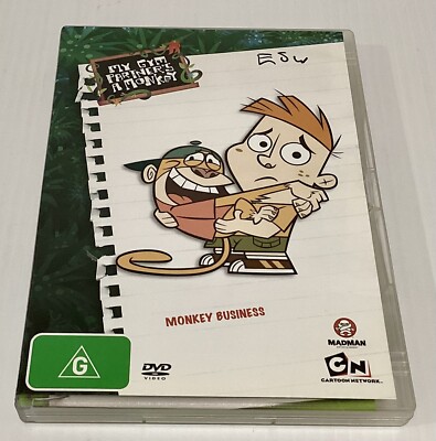 My Gym Partner's A Monkey Monkey Business DVD Region 4 Cartoon Network ...