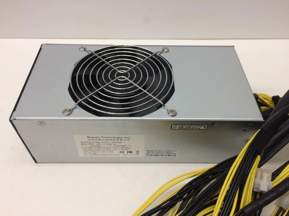 Bitmain Antminer APW5 PSU Miner Power Supply 1300W-110v 2600w-220v 20-Connectors - Image 3 of 4