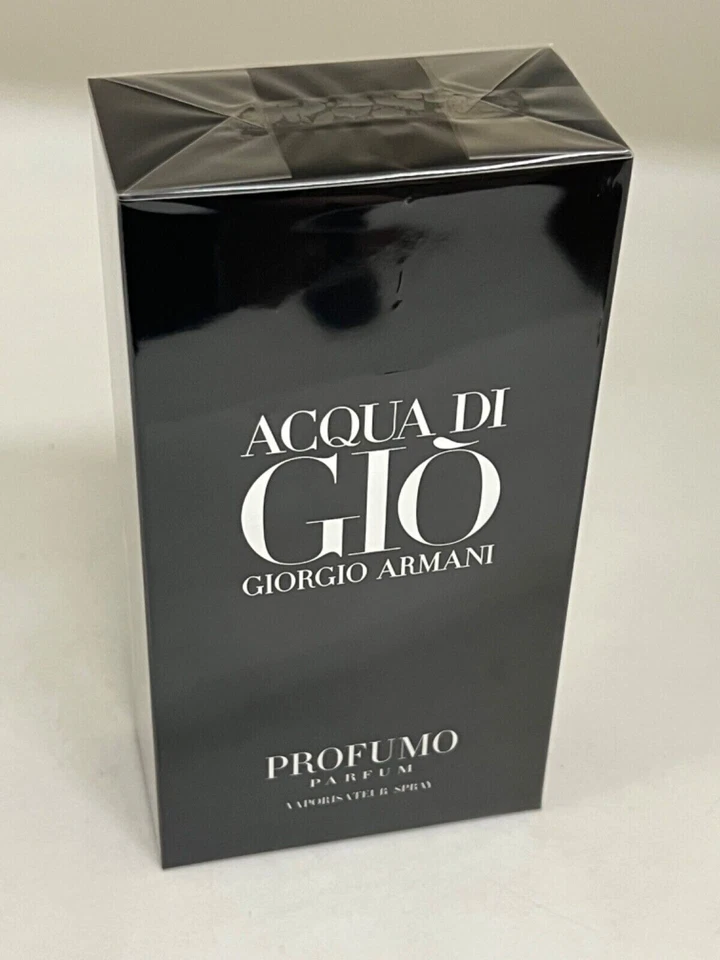 Giorgio Armani Acqua Di Gio Profumo 古龙水男士香水 4.2 盎司 125 毫升未拆封盒 — 第 2/3 张图片