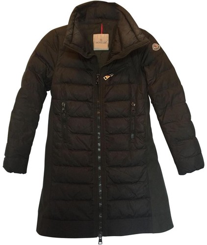 Moncler Puffer Jacket Coat Dark Green Size 0 - Foto 1 di 8