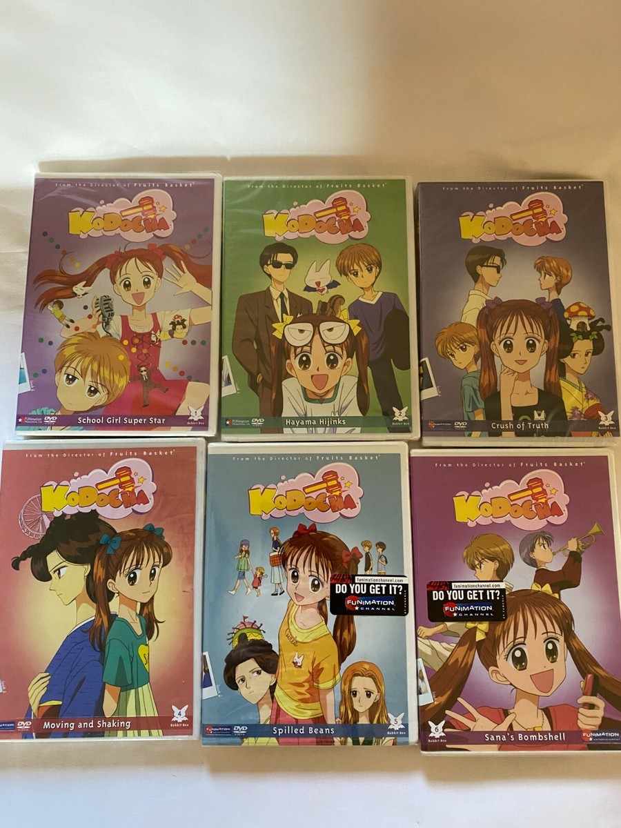 Kodocha Season 1 & 2 NEW DVD Complete Set Series Kodomo no Omocha