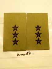 Norwegen Rangschlaufen 3 Sterne neue Art 1paar (mm17)