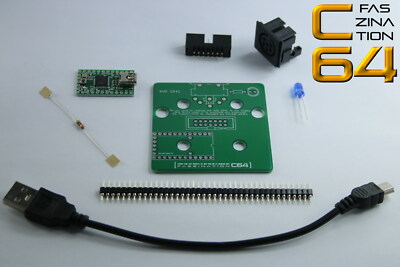  ️ FaszinationC64 | XUM1541 Commodore-Floppys an PC ser./par. BAUSATZ | #2091