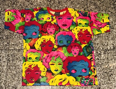 VERSACE イタリア製 マリリン・モンロー ベティ・ブープ Tシャツ M VERSACE イタリア製 マリリン・モンロー ベティ・ブープ Tシャツ M