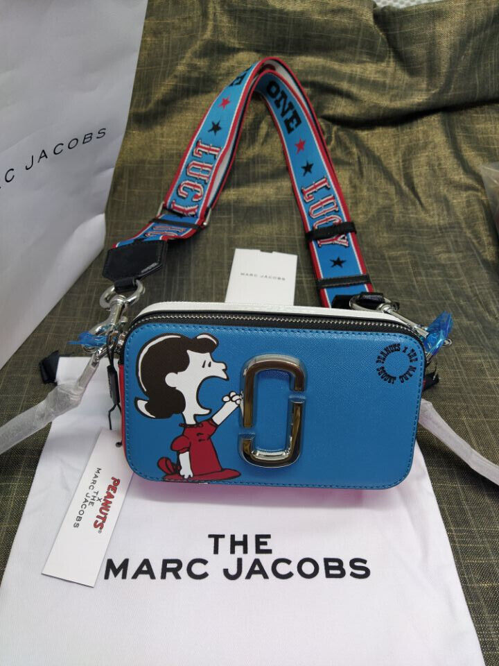Genuine Marc Jacobs M0016828_401 crossbody Camera women snoopy bag blue
