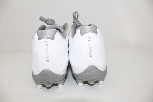 Zapatos Nike para mujer Speedlax Lacrosse LAX - blancos plateados - talla 12 - Imagen 4 de 6
