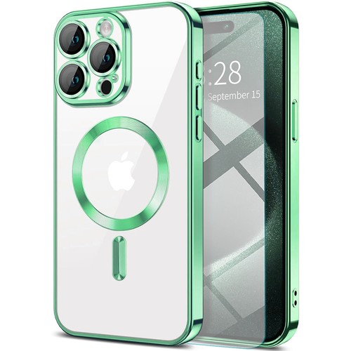 Mini funda para teléfono iPhone 15 Pro Max 14 13 12 11 Plus + vidrio templado - Imagen 37 de 57