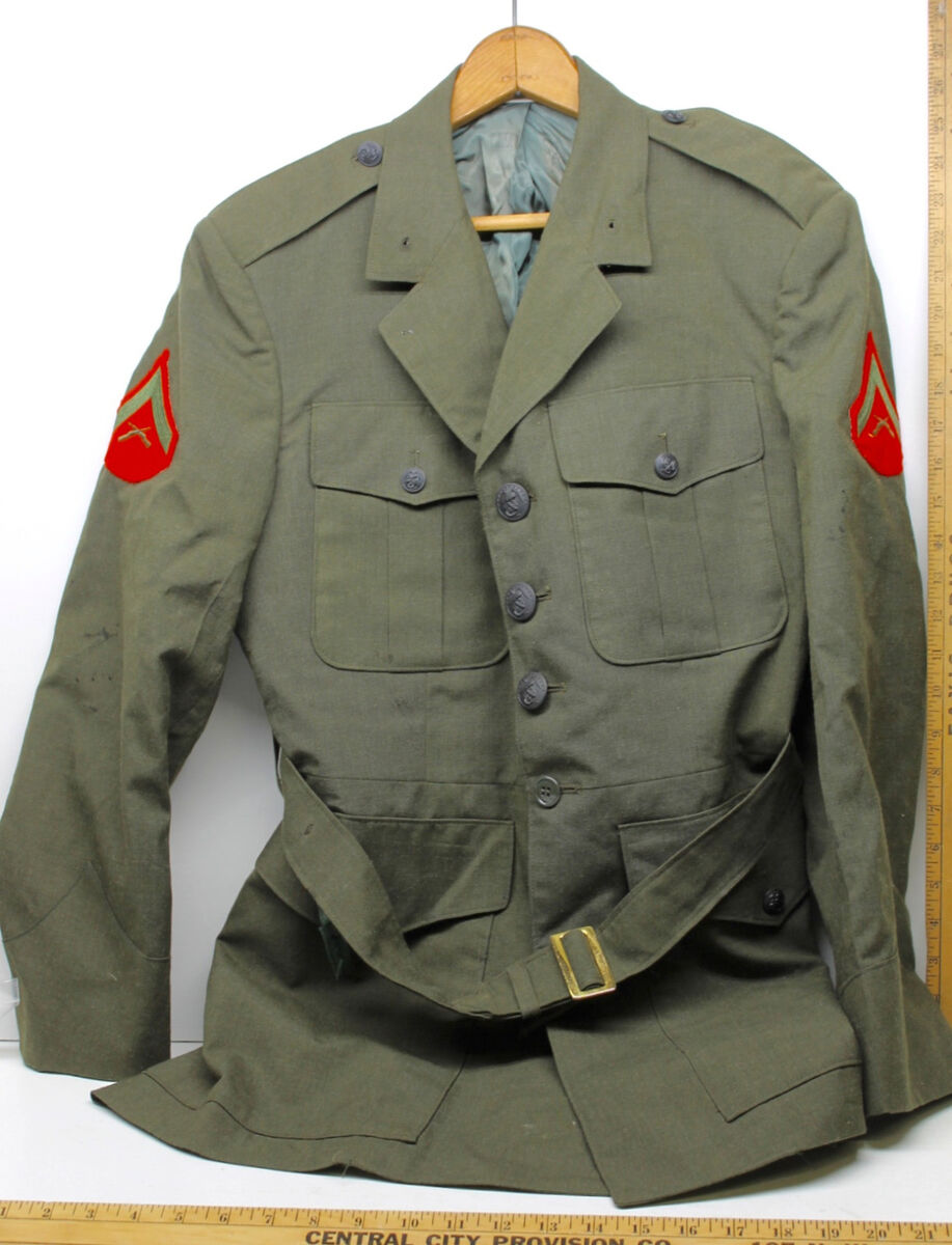 Vietnam Era U.S. Marine Corps Lance Corporal Dress Jacket Vietnam Era U.S. Marine Corps Lance Corporal Dress Jacket