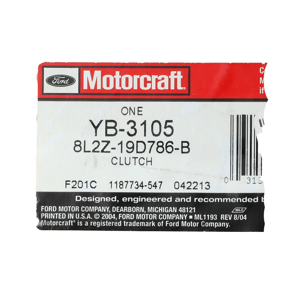 NEW OEM Ford 2005-2019 E-350 Super Duty AC Compressor Clutch Hub YB-3105- - Imagem 4 de 4