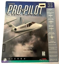 Sierra PRO PILOT '98 Flight Simulator PC CDROM *** NEW - FACTORY SEALED ***