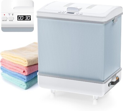 Hot Towel Warmer Heated for Bathroom: Large Bucket Towels, Blankets 35L 
