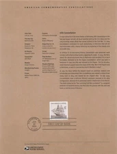 Souvenir Page USS Constellation US 3869 SP1540