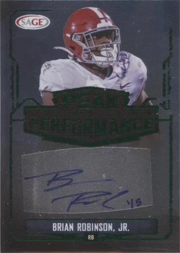 2022 SAGE Low Series Brian Robinson Jr. #PKA-BRJ
