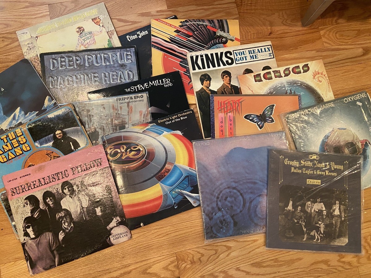 LP 洋楽 ロック ハードロック 10枚セット HARD ROCK Rock Hard Rock LP vinyl records - Boston, Steely, Eagles, YES, Zep