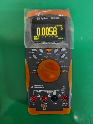 Agilent U1253B Handheld Digital Multimeter, 4 ½ Digit, OLED Display, U1177A - Picture 6 of 19