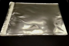 25 Magazine Sleeves Plastic Protector Resealable Storage Bags 8 15/16" x 11 1/4"