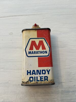 MARATHON HANDY HOUSEHOLD OILER OIL CAN 4OZ