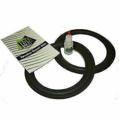 IMC AUDIO 2 15 Inch Speaker Subwoofer Surround Foam Repair Kit for Power Acoustik