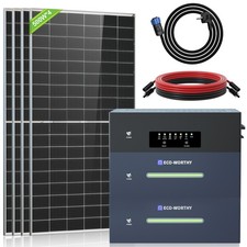 2000W Balkonkraftwerk mit Speicher 5,12kWh ECOVIS 2400 Solarspeicher …