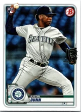 2020 Bowman #15 Justin Dunn