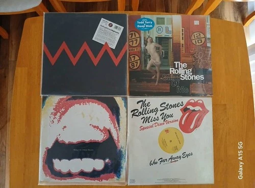 Rolling Stones 12 inch single, Vinyl Records, Lot of 4, All new, Sealed.