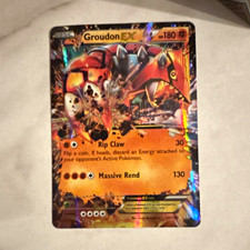 Groudon EX 38/160 Primal Clash Ultra Rare Holo English 180 HP
