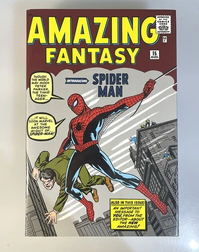 THE AMAZING SPIDER-MAN OMNIBUS Vol 1 HC 5th ed. 1st print (Marvel Comics 2022)