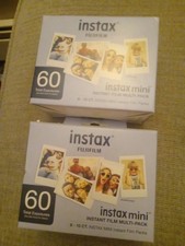 Fujifilm Instax Mini Instant Film - 120 Exposures BrandNew 2 Boxes 