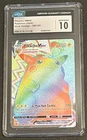 Pokemon 2020 Pikachu VMAX 188/185 Rainbow Rare Vivid Voltage GEM MINT CGC 10