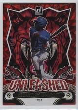 2024 Panini Donruss Unleashed Red Xplosion 40/99 Sebastian Walcott #10 4z8