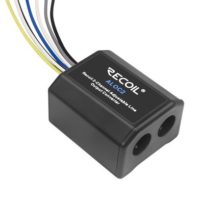 Speaker Cable to RCA Line Output Converter Adjustable