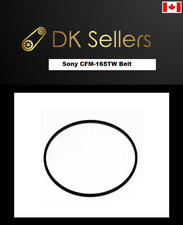 Replacement Belt Sony CFM-165TW Boombox AM/FM Stereo Cassette MB6 