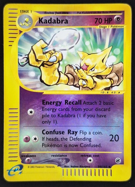 Kadabra [Reverse Holo] #84 (Expedition (2002))