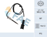 Sensor Abgastemperatur FAE 68074 M14X1,5 FüR Fiat Ducato Bus 150 Multijet 160 3