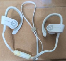 Beats By Dr Dre Powerbeats 3 Wireless Earbuds Headphones White Over The Ear