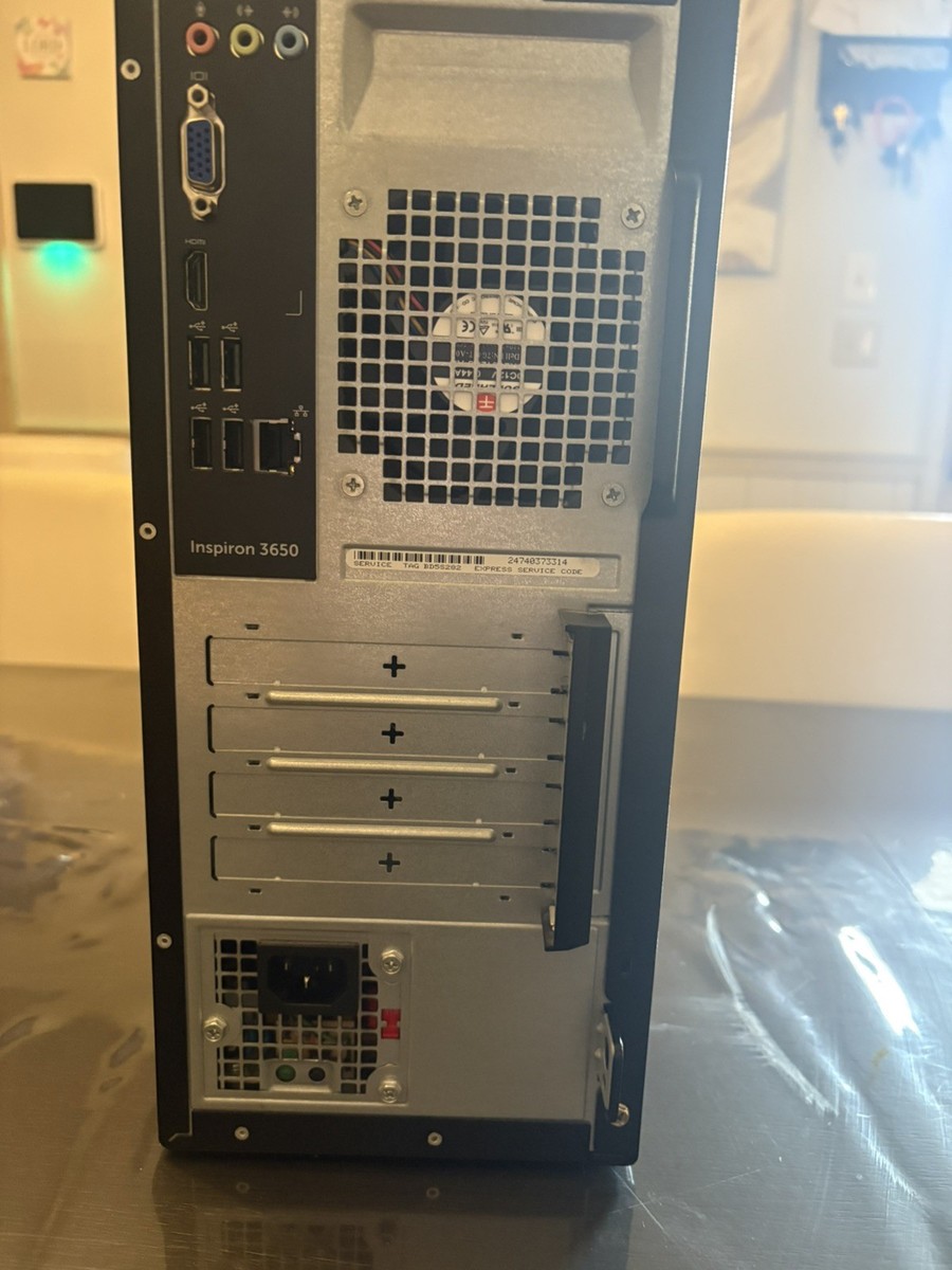Dell Inspiron 3250 SFF Intel I3-6100 3.70ghz 8gb RAM 1tb HDD Win