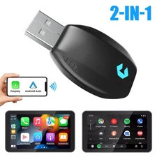 Wireless CarPlay USB Adapter Plug&Play For Apple Android Wireless Carplay Dongle