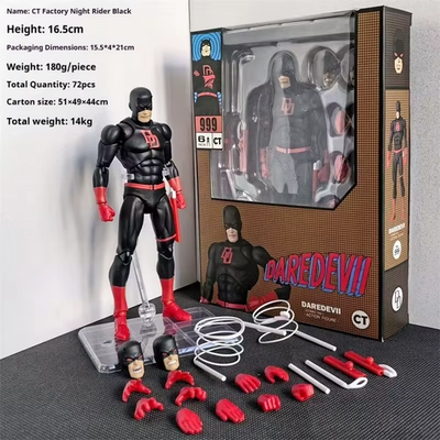 New Mafex No.223 Comic Version Daredevil Black Suit Fully