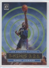 2019 Panini Donruss Optic T-Minus 3 2 1 Lime Green Prizm /149 Kawhi Leonard 02au