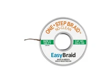 Easy Braid OS-C-100 Solder Wick, No-Clean, 0.075' x 100 ft, Size C, Green Label