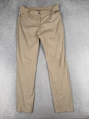 MDC Pants Women 42 Beige Straight Leg Nylon Blend Hiking Camping Casual 33x32