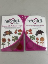 HEARTFELT CREATIONS COUNTRYSIDE AUTUMN 'SCAPES HCPC 3941, HCDI 7335