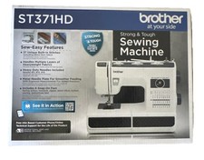 Máquina de coser Brother ST371HD fuerte y resistente de alta resistencia con 37 puntadas incorporadas