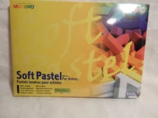 MUNGYO MPS-64 Soft Pastel Square Chalk - 64 Color Set (English Version)