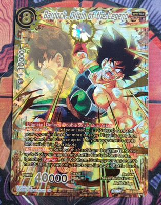 Bardock, Origin of the Legend BT18-148 GDR God Rare Dragon Ball