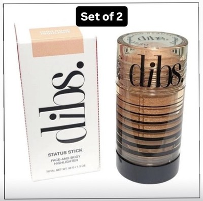 Dibs Status Stick Face & Body Highlighter in High Road Highlight - New in Box