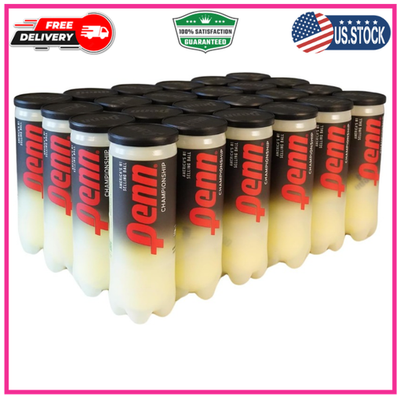 #ad Championship Tennis Balls Extra Duty Felt Pressurized Tennis Balls 24 Cans $120.24